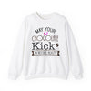 Crewneck Sweatshirt - 'May Your Chocolate Kick In Before Reality'