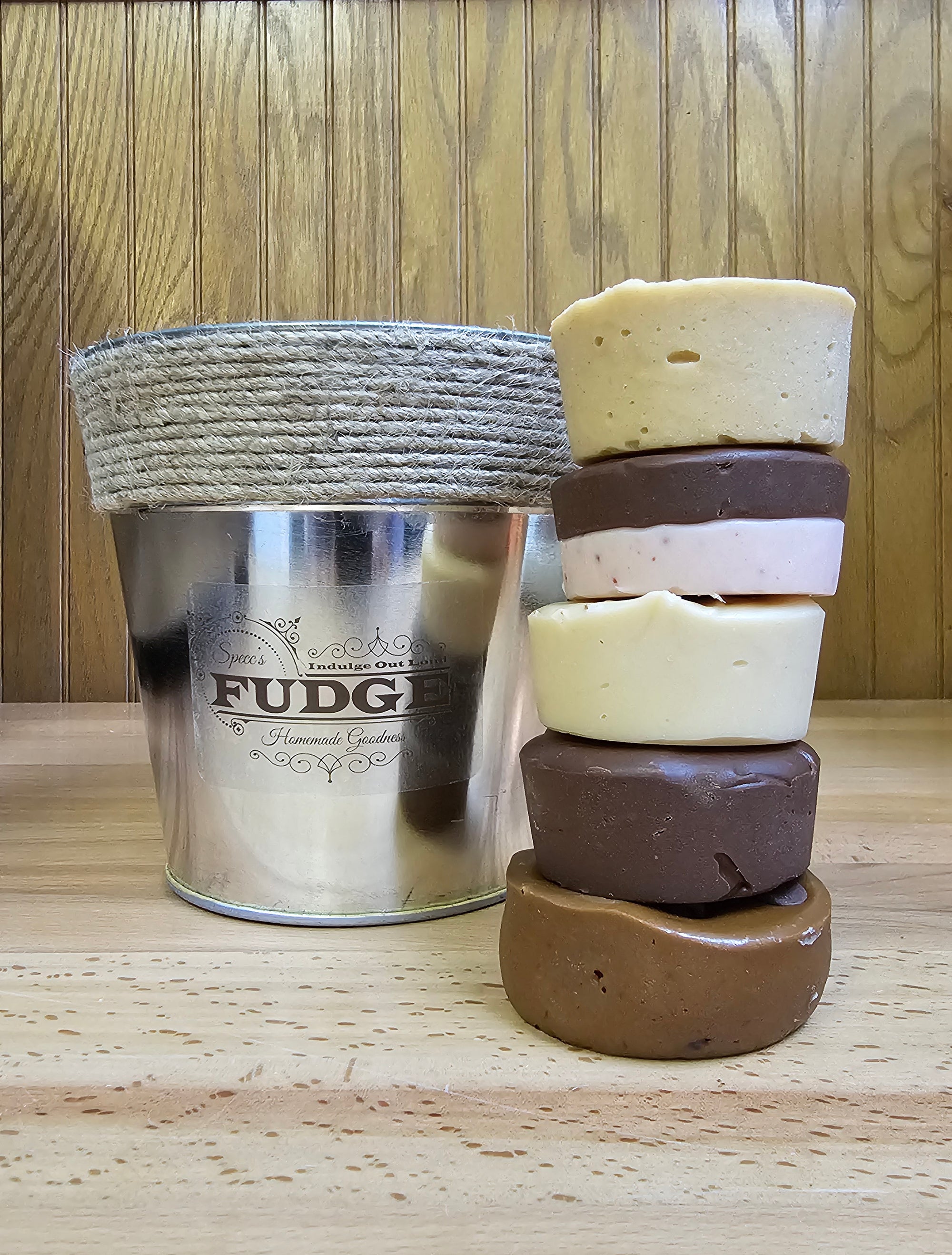 Gift Tin of Fudge