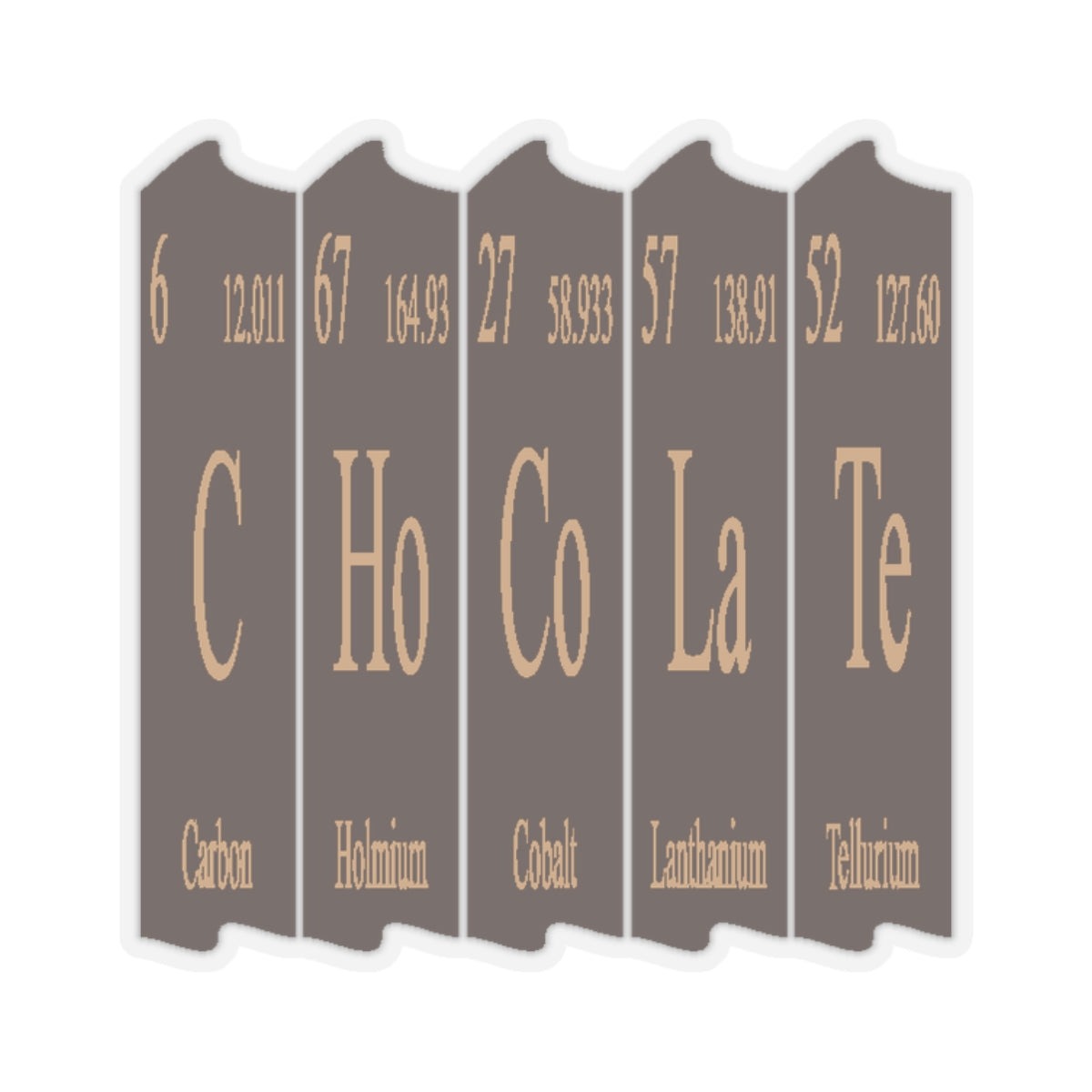 Chocolate Lovers Stickers