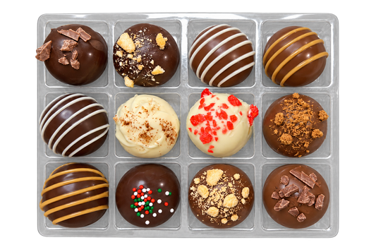 2026 Signature Holiday Truffle Collection — 12 Piece Box