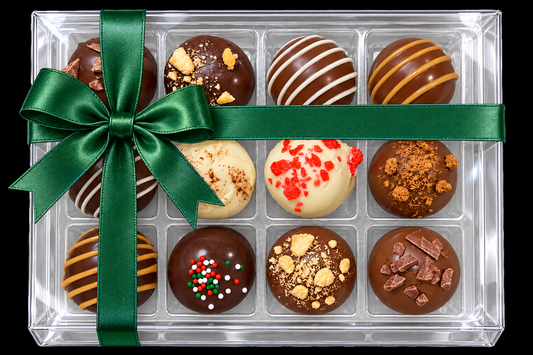 2026 Signature Holiday Truffle Collection — 12 Piece Box